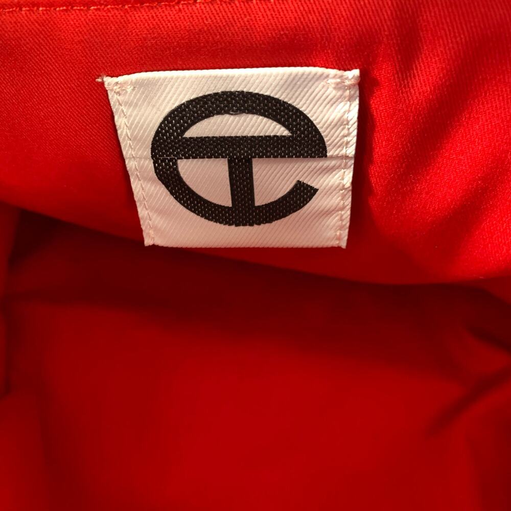 Telfar Red Crossbody Logo Tote Bag - Picture 9 of 11